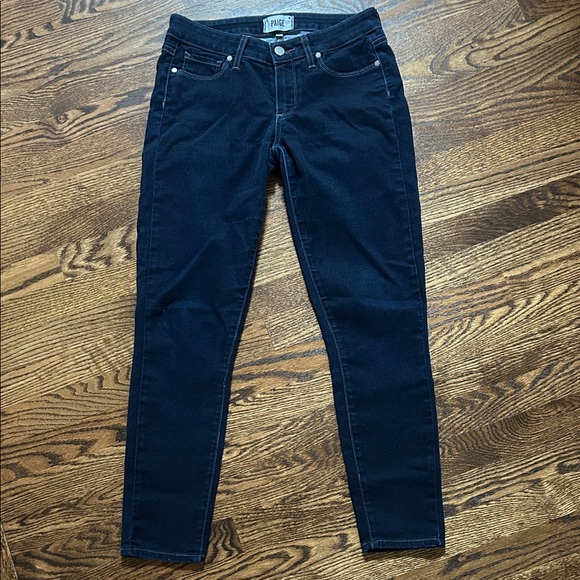 PAIGE Denim - PAIGE Women's Dark Blue Skinny Jeans